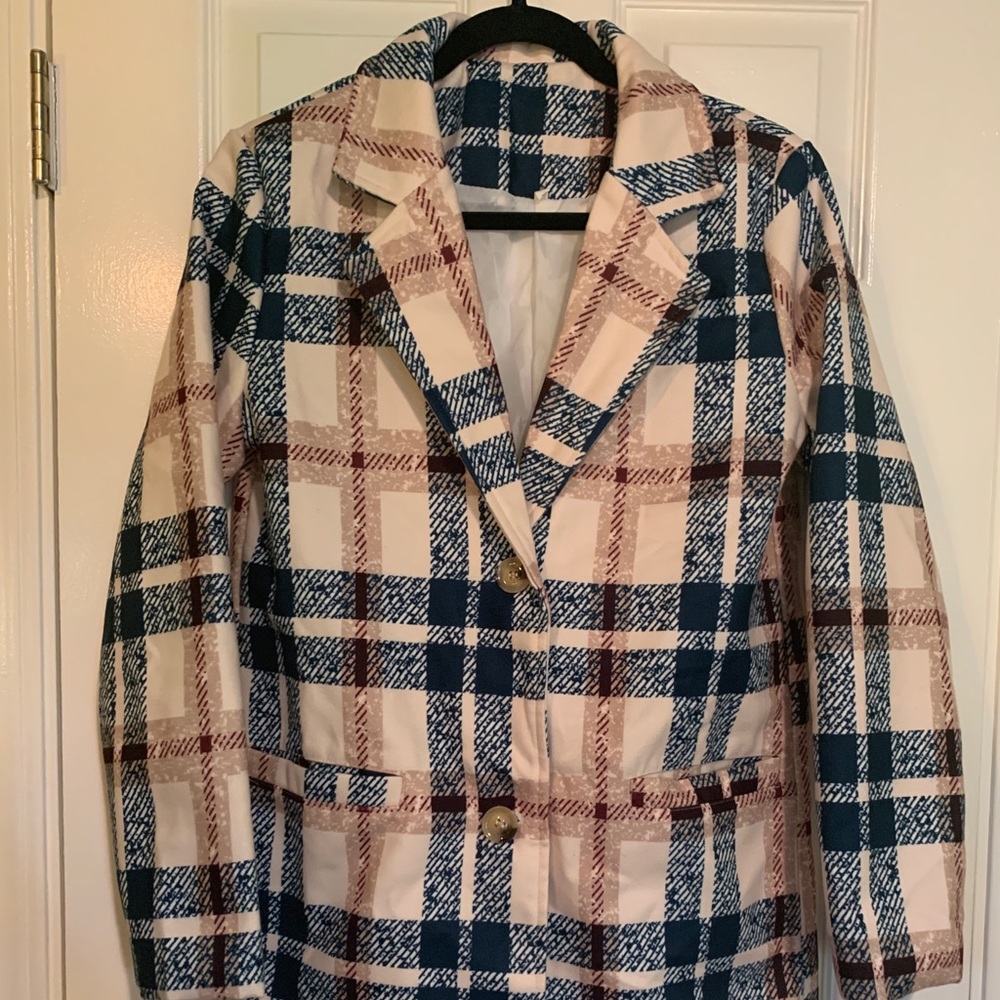 Posh little pea coat.